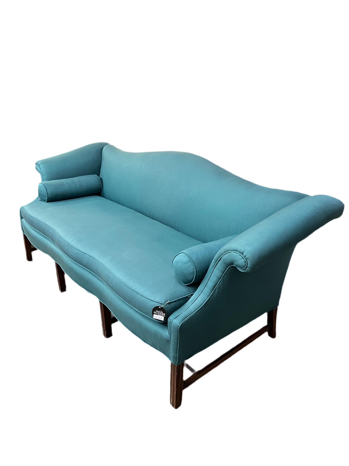 Teal Green Vintage Couch
