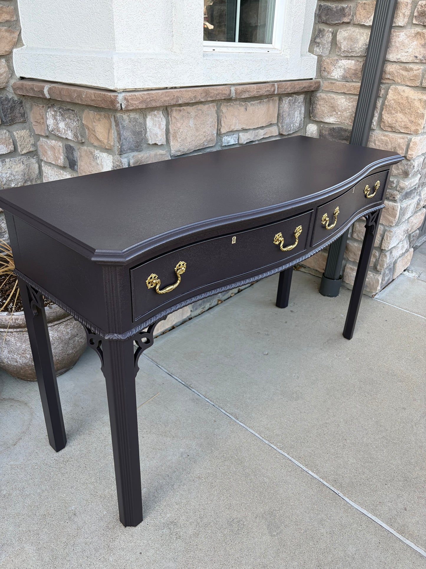 Councill Craftsman Buffet/Console Painted Bohemian Black