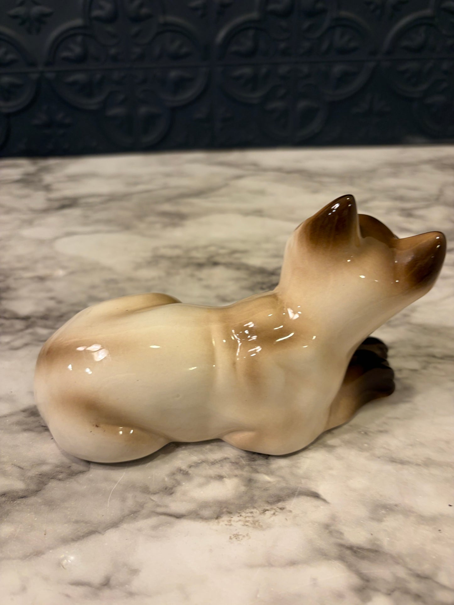 Ceramic Siamese Cat AS IS