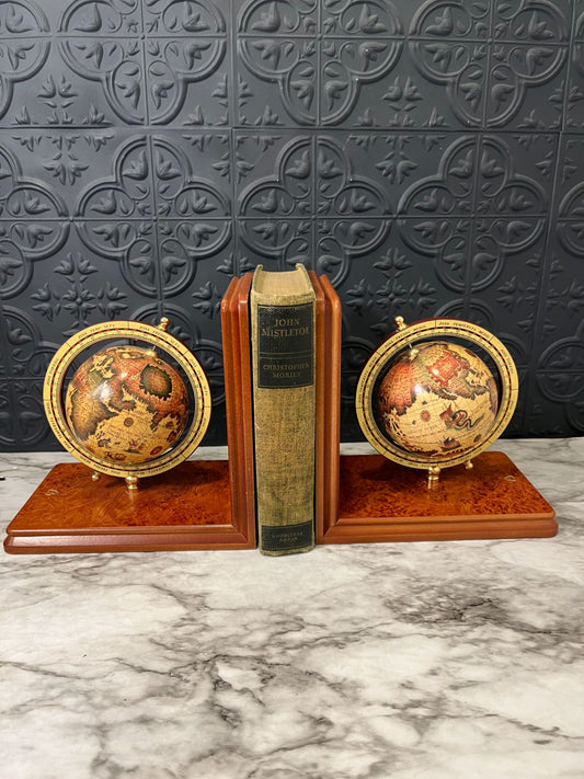 Globe Bookends