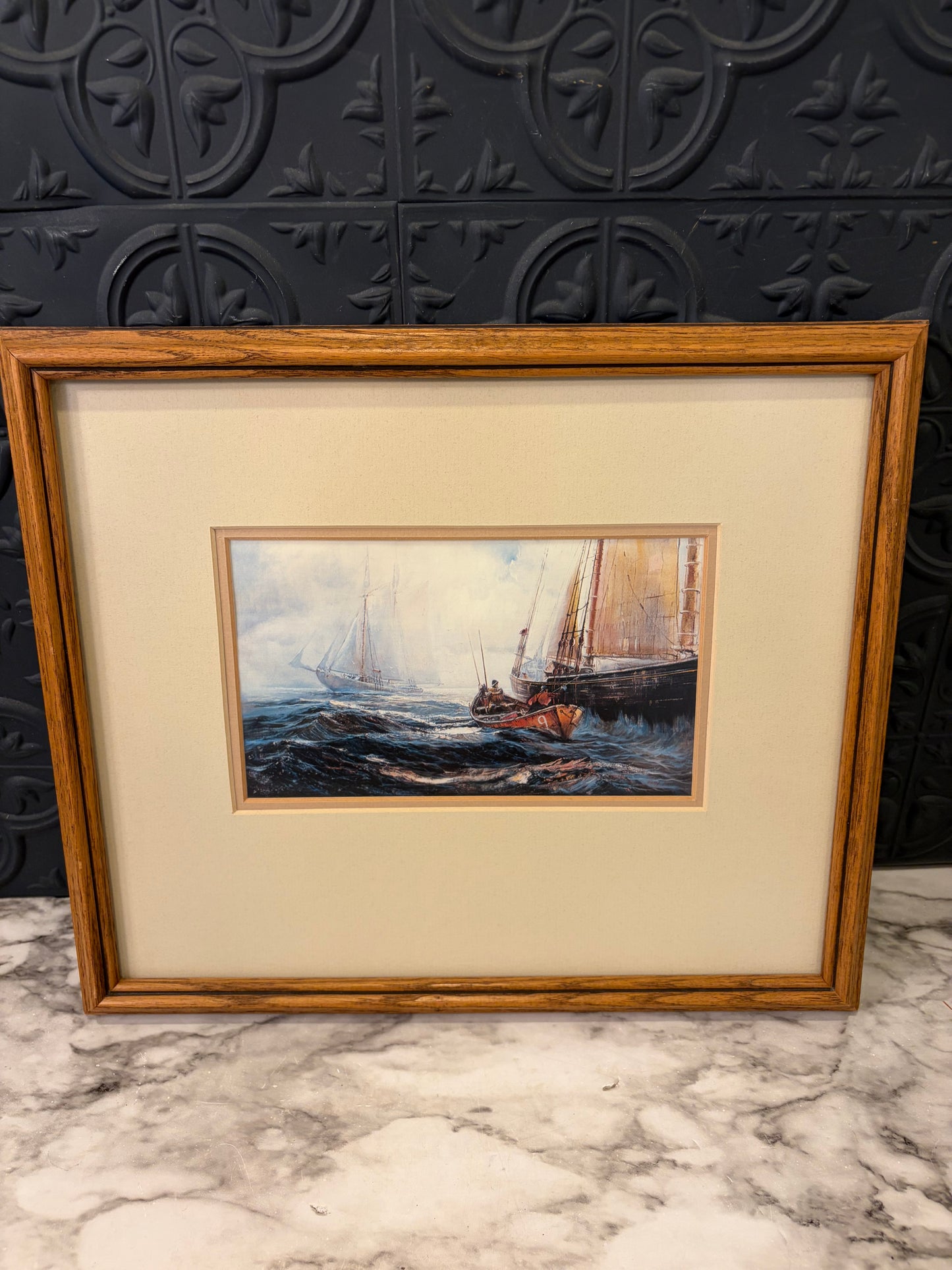 Framed Ships in Choppy Waters