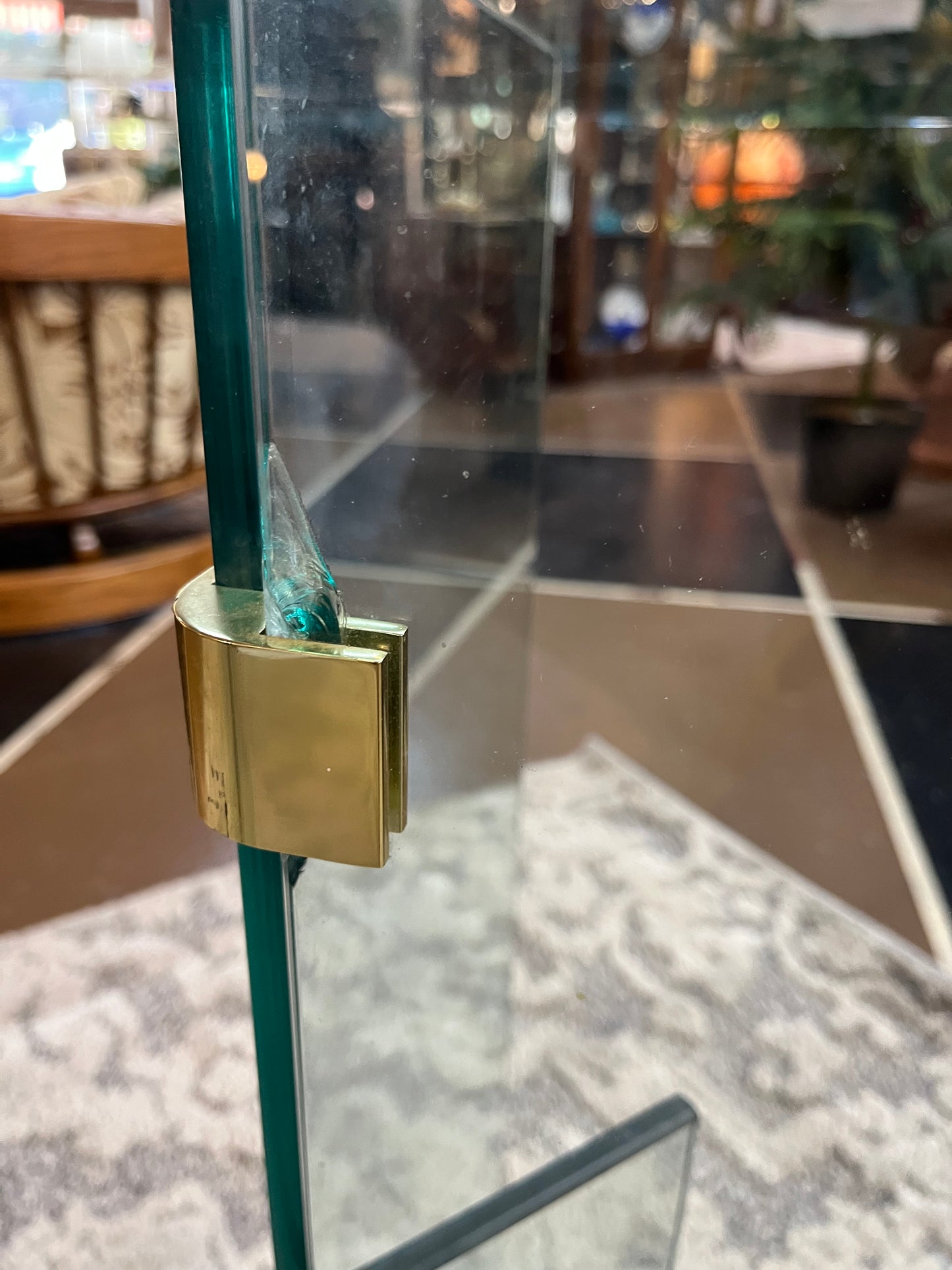 Post Modern Glass Dining Table