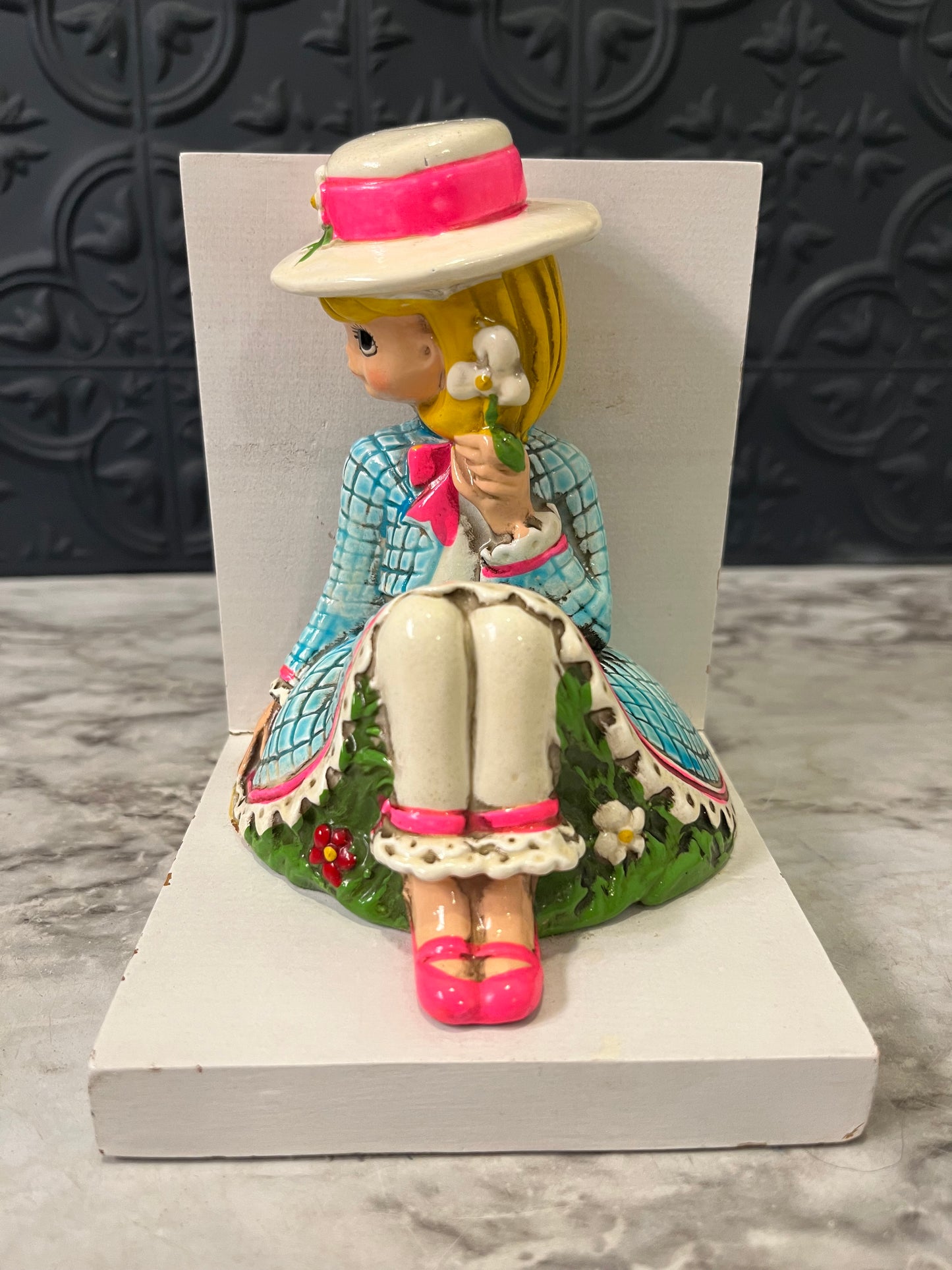 Vintage Earl Bernard Girl Bookend