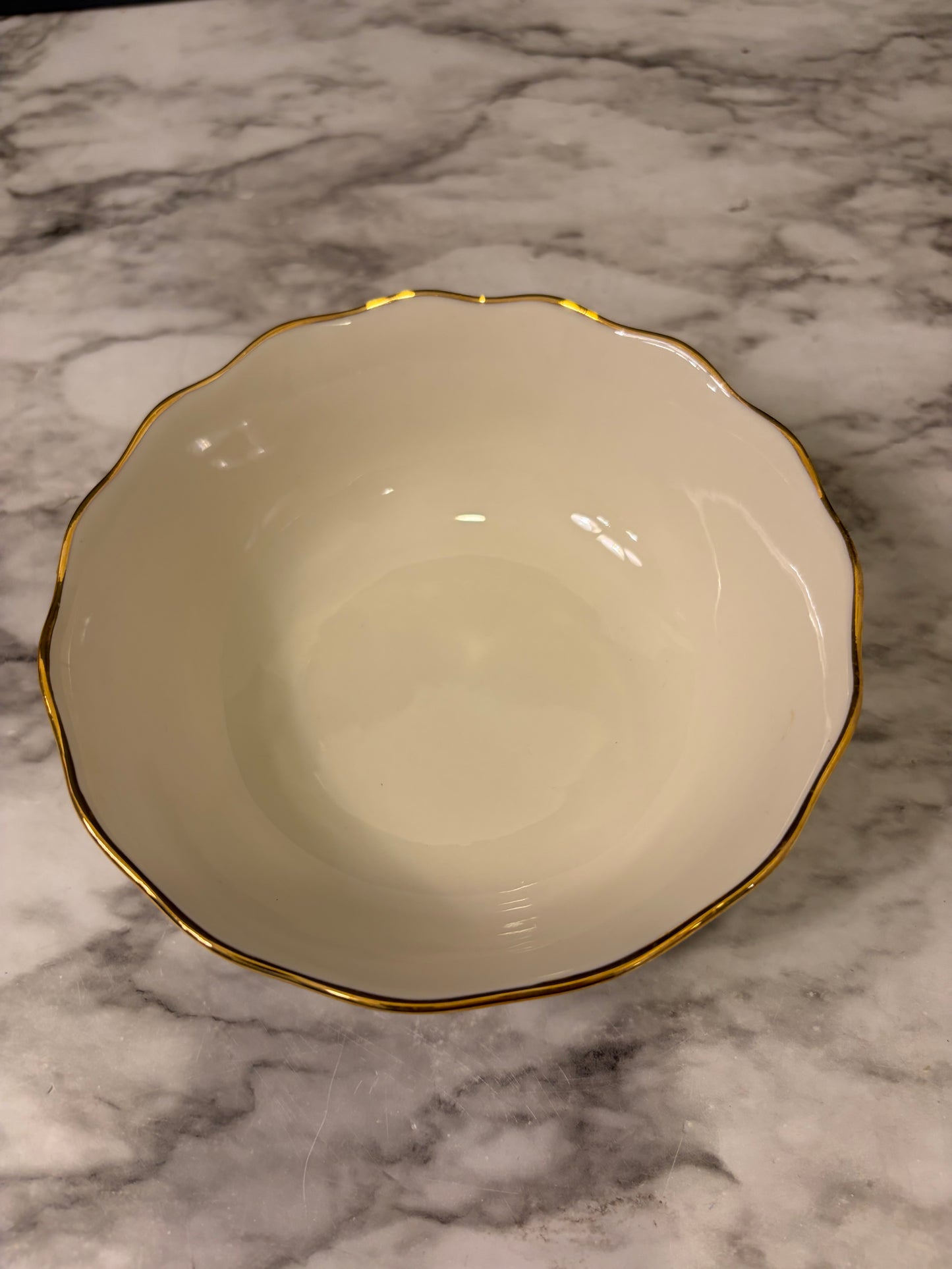 Lenox Bowl with Rose Relief 5.5"