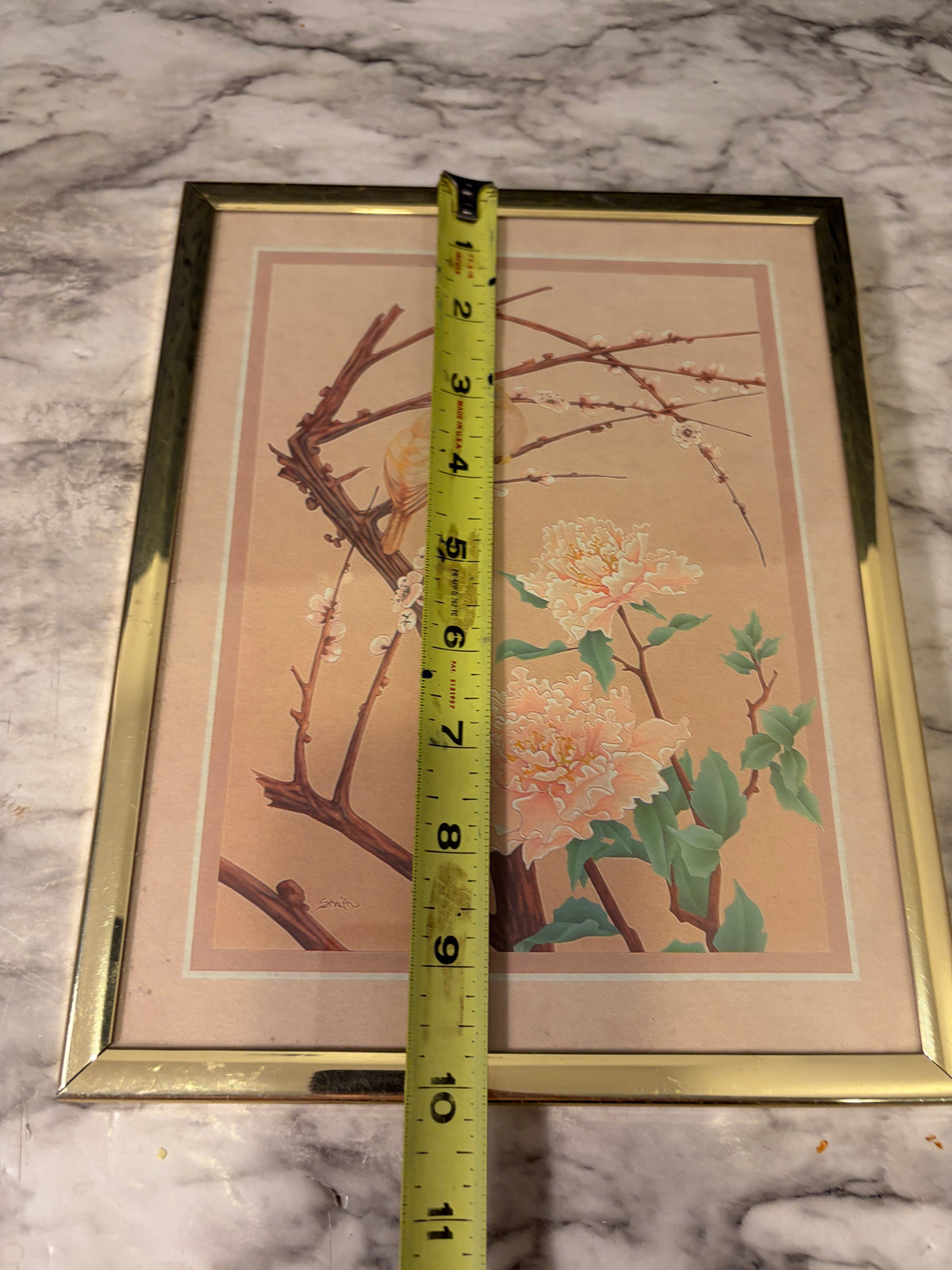 Small Print of Birds and Peonies