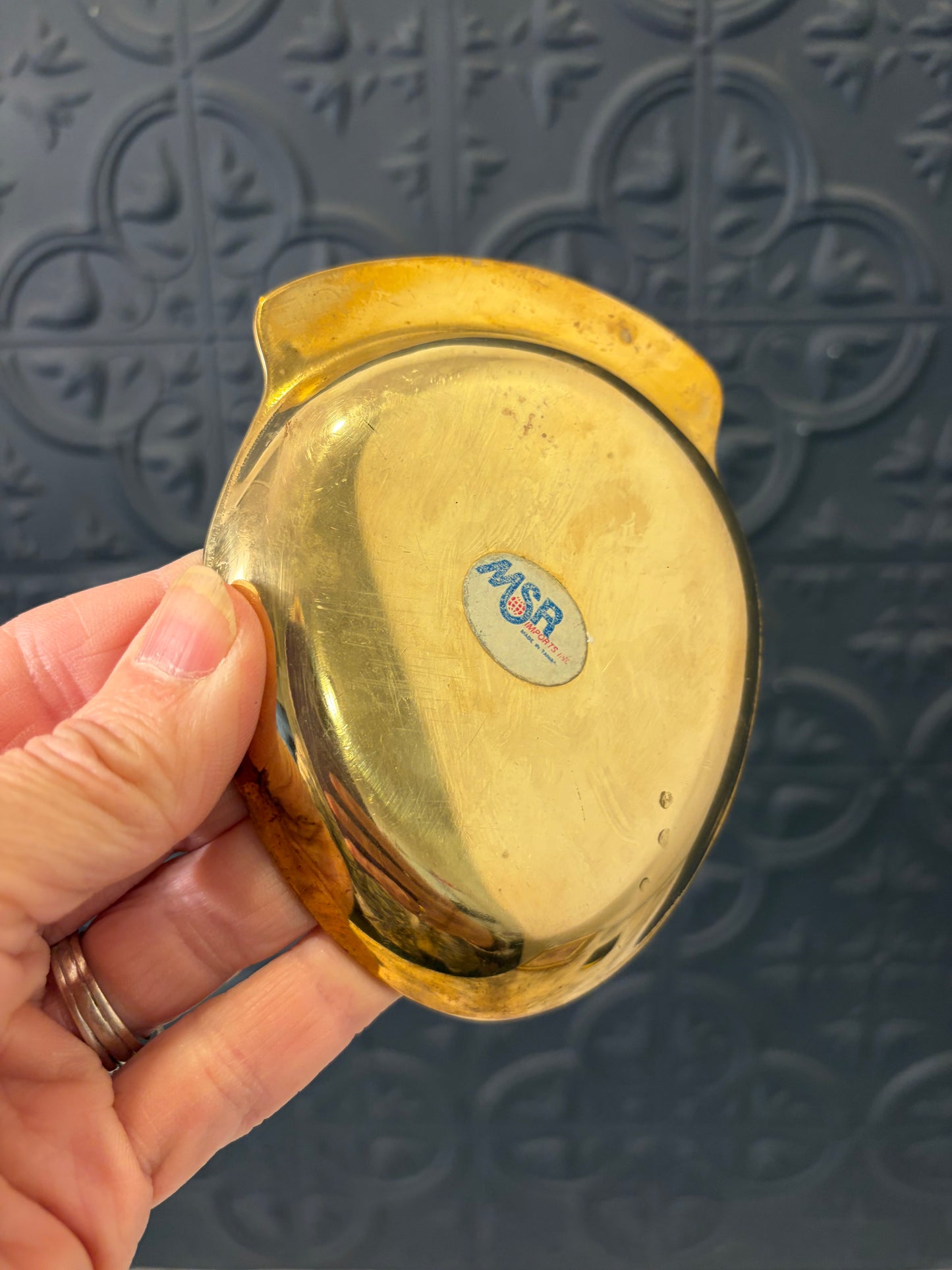 Brass Pocket Change Holder