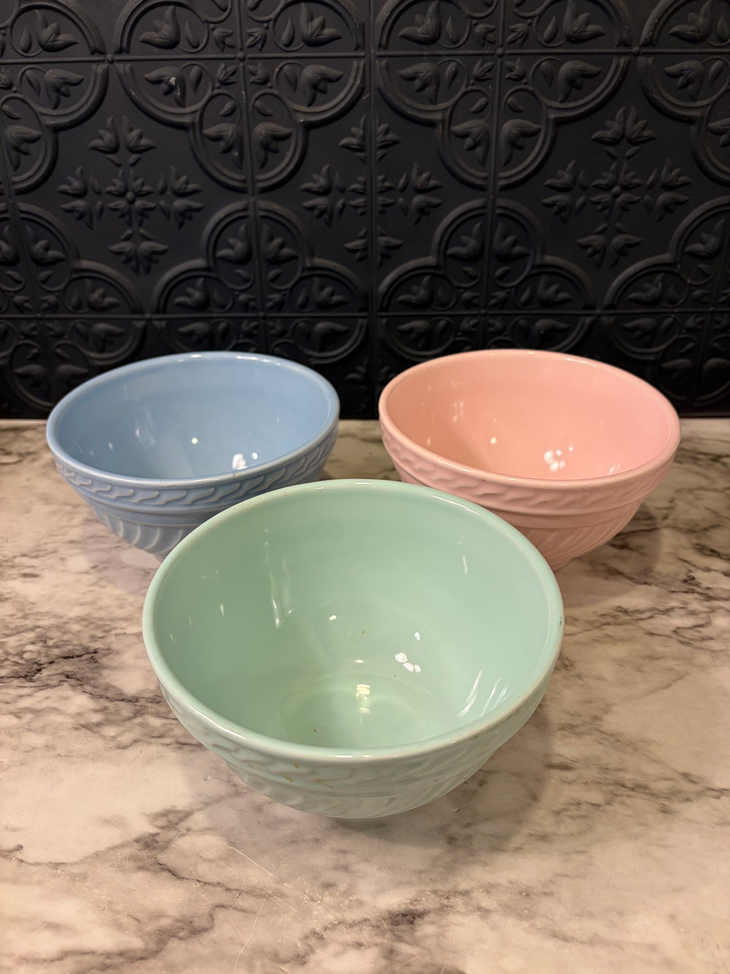Set of 3 Pastel Bowls Indoor Outfitters