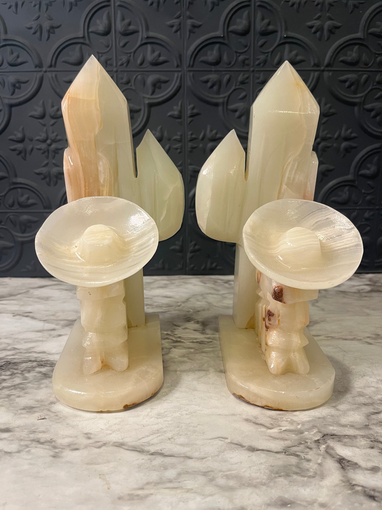 Onyx Siesta Bookends x 2 Large