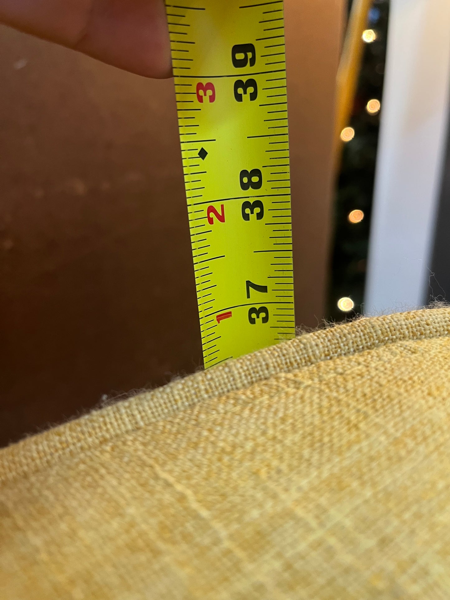 Yellow Butterfly Style Arm Chair