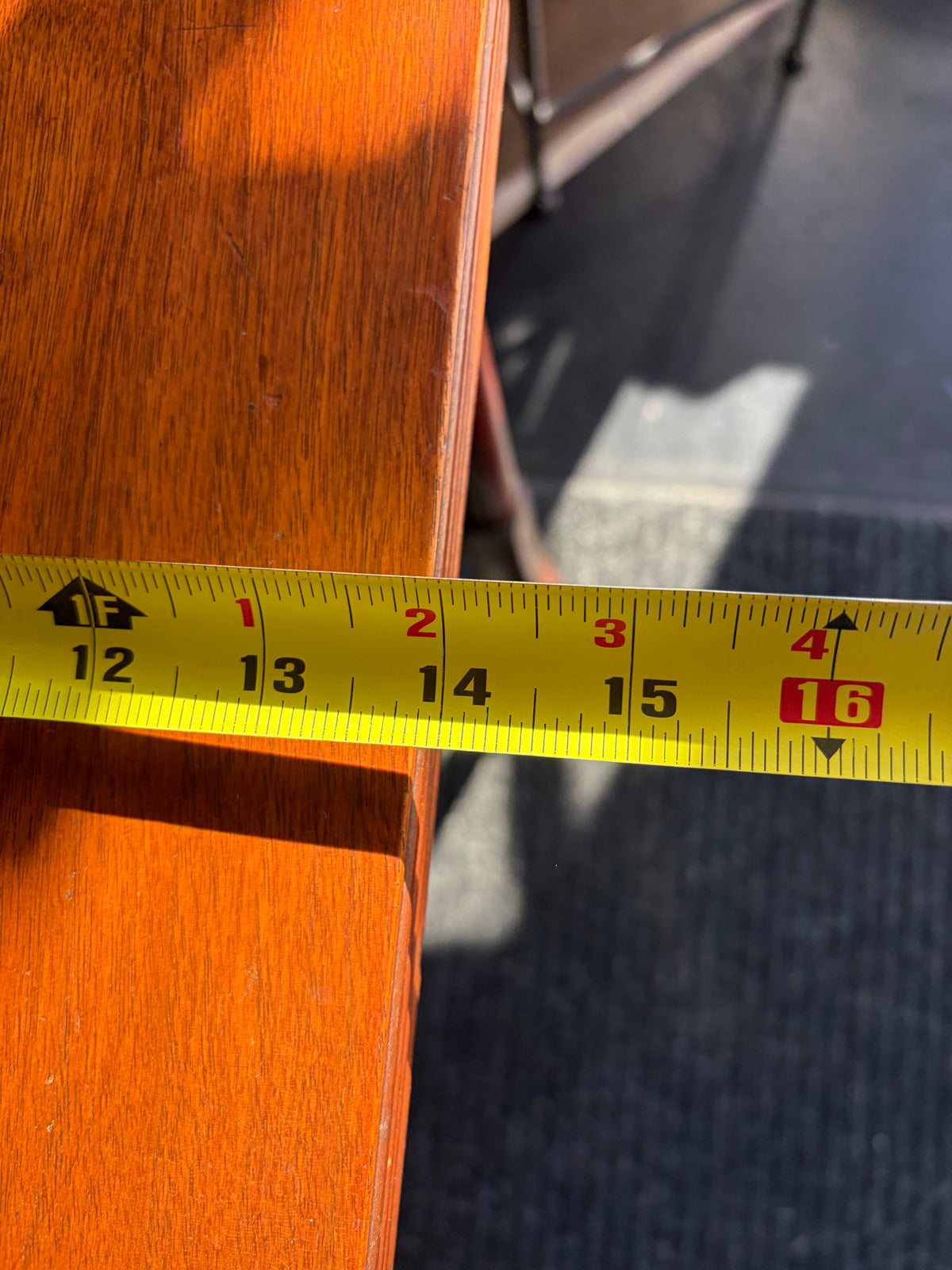 Vintage Harp Side Table
