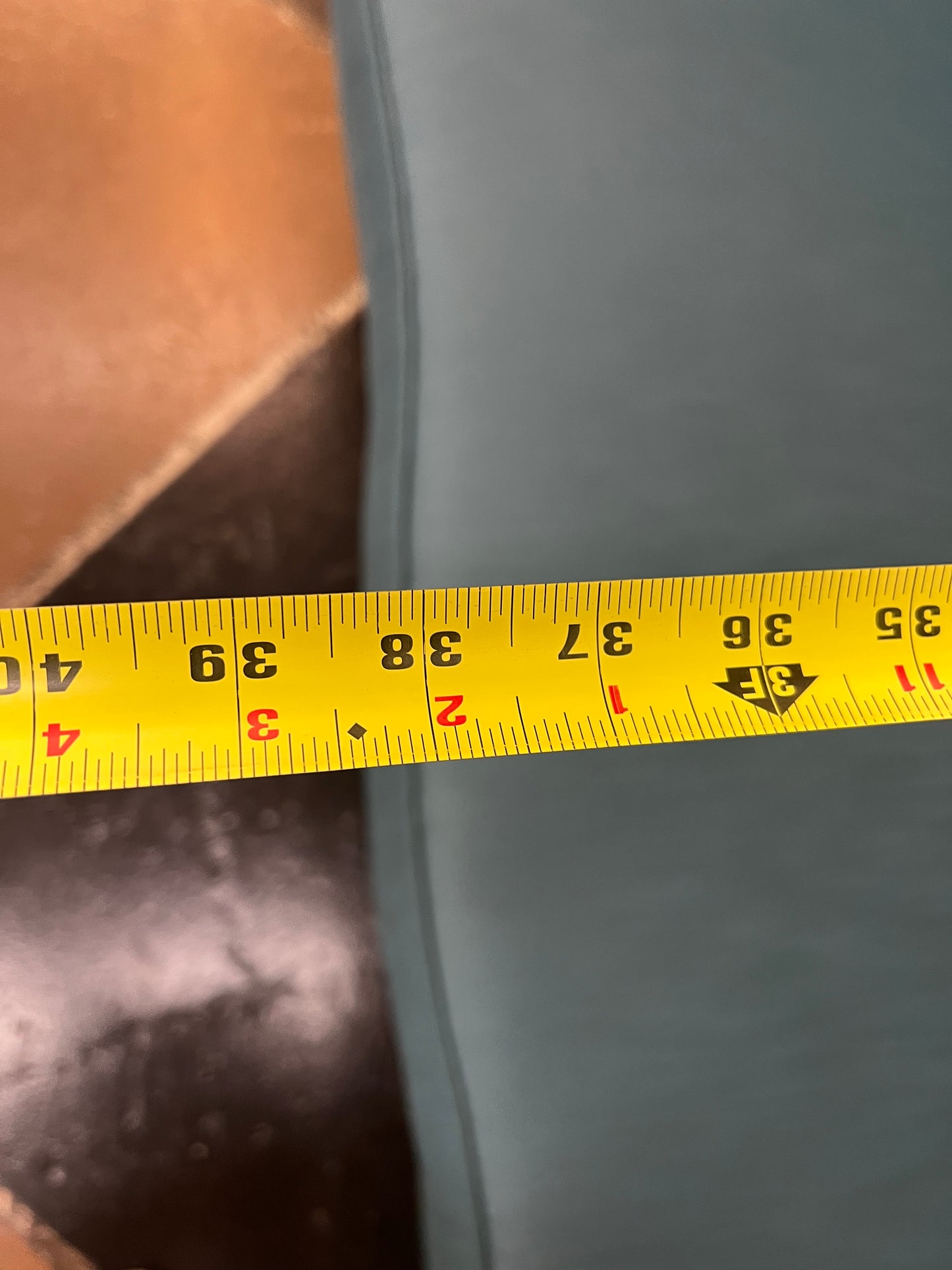 Teal Green Vintage Couch