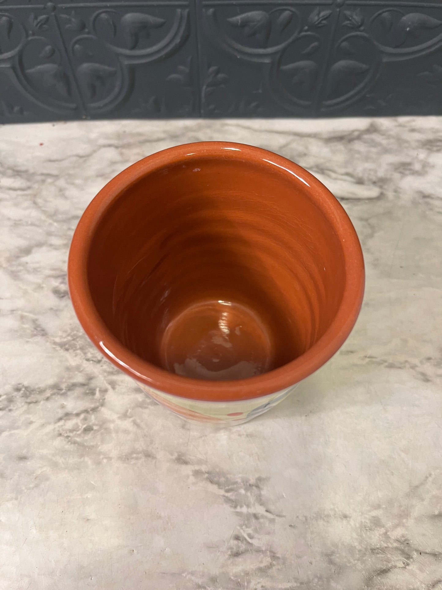 Hand Painted Ceramic Cup/Planter