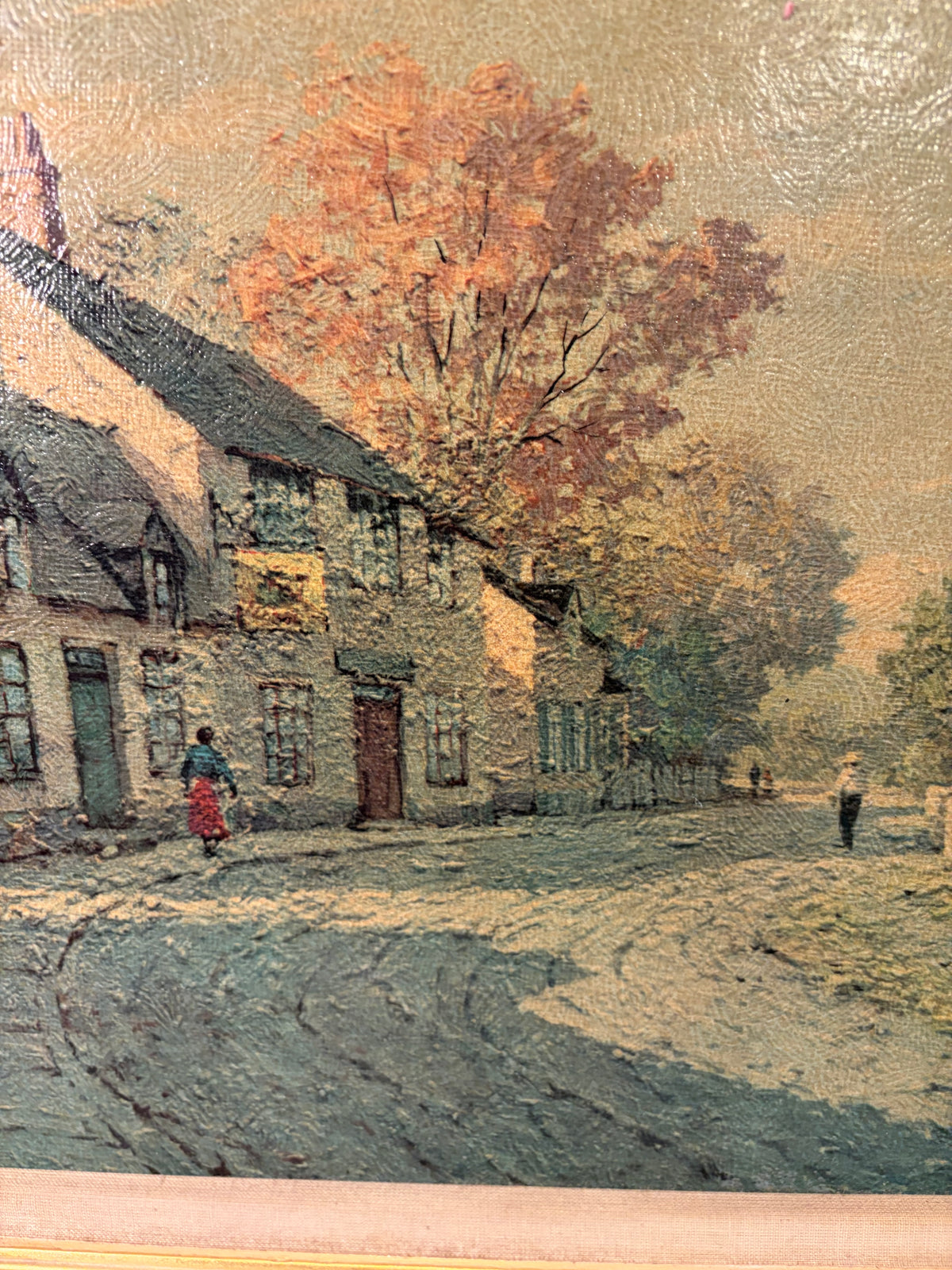 Robert Spencer Roadside Dwelling Print Framed
