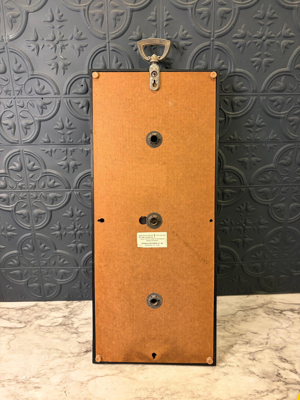 Springfield Weather Station Faux Wood, BlackTrim
