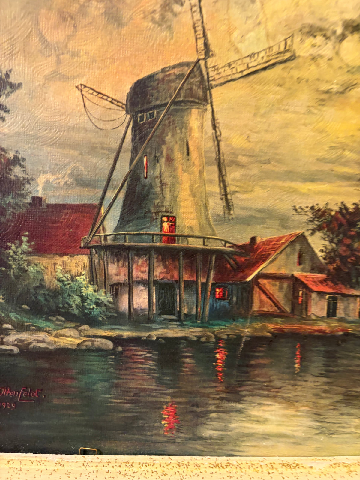 Ottenfeld Print on Board AS IS