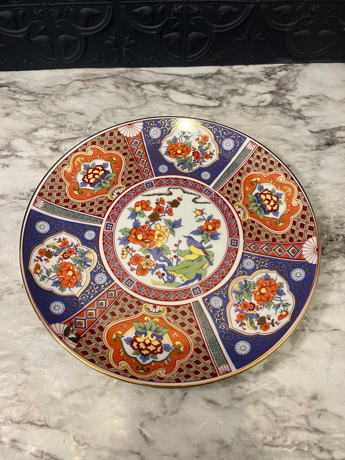 Japanese Imari Plate 10.5