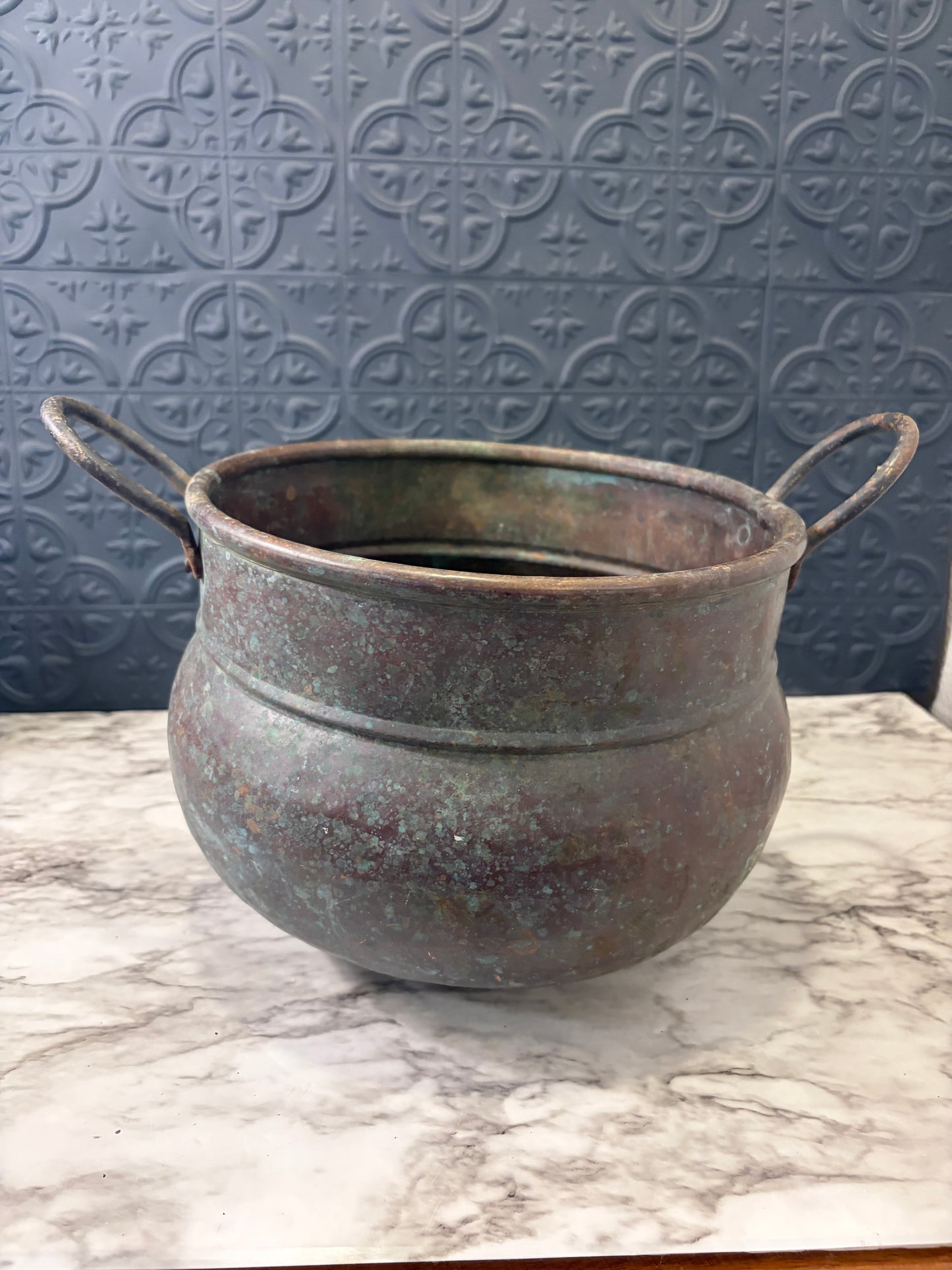 Copper Cache Pot