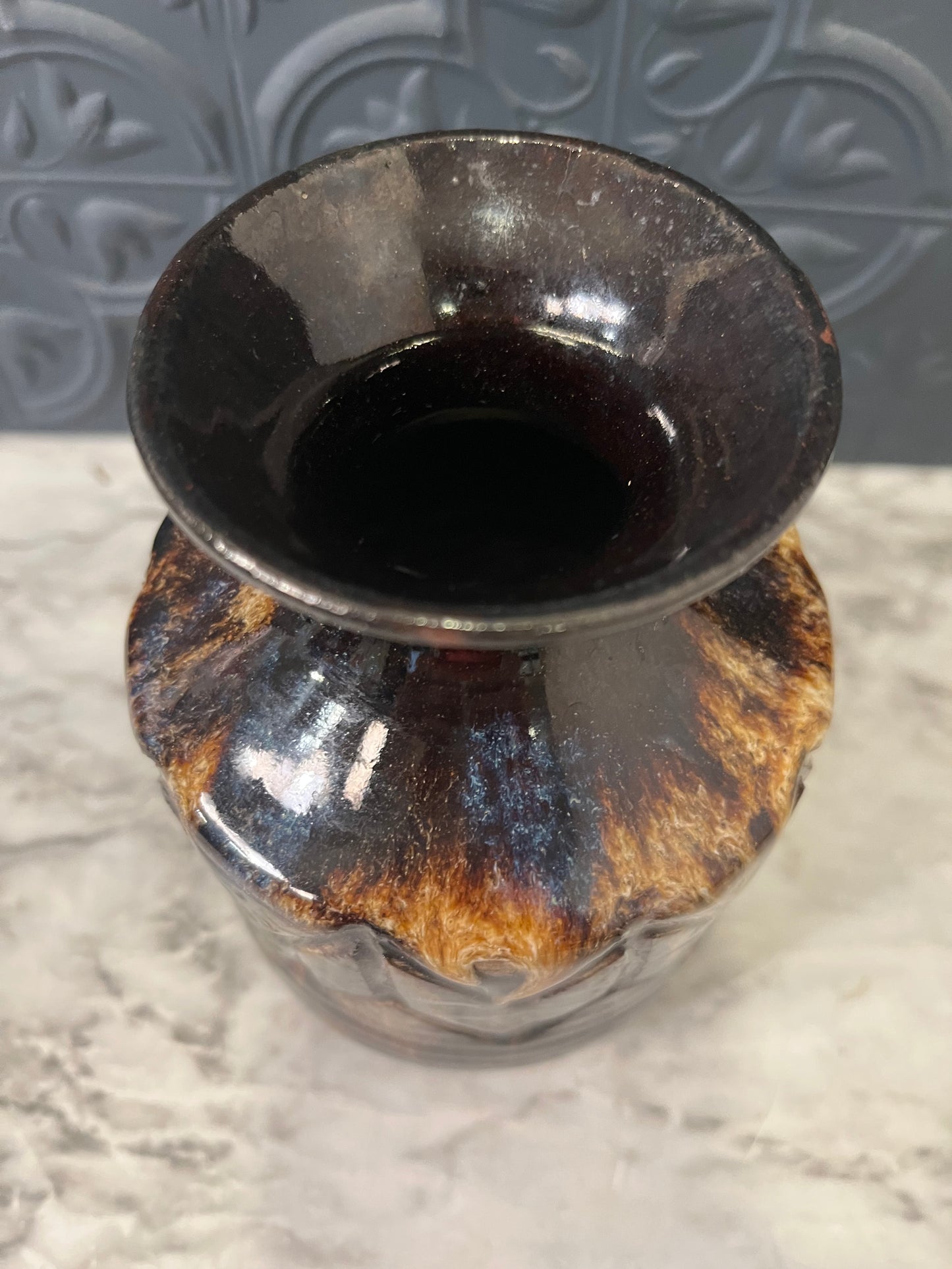 Brown Pottery Vase Ghana