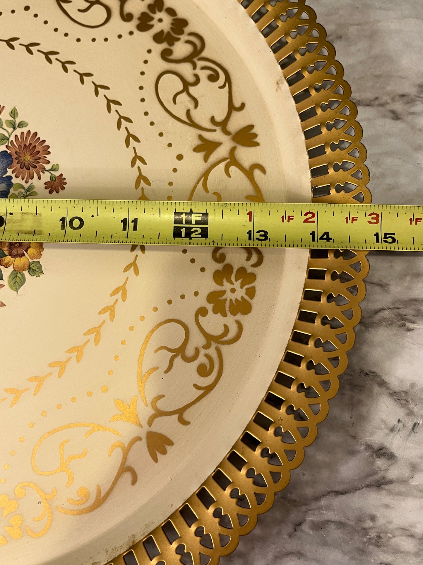 Vintage Social Supper Tray