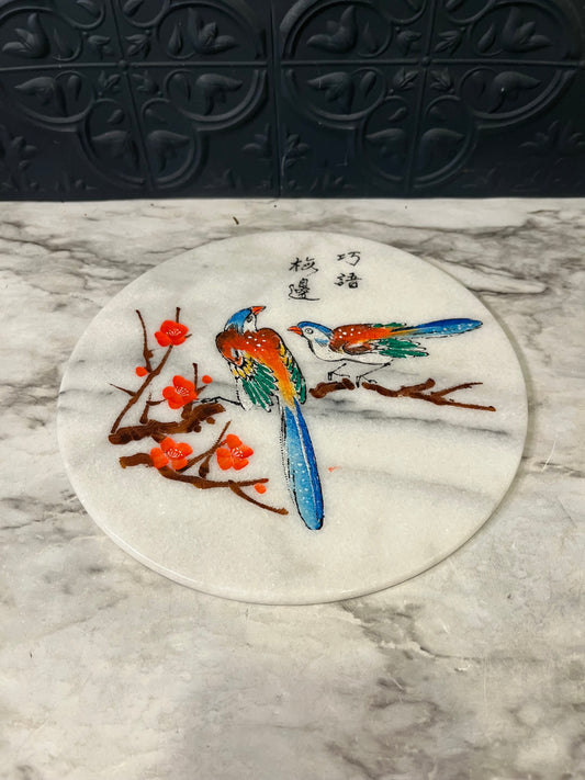 Hand Painted Marble Trivet