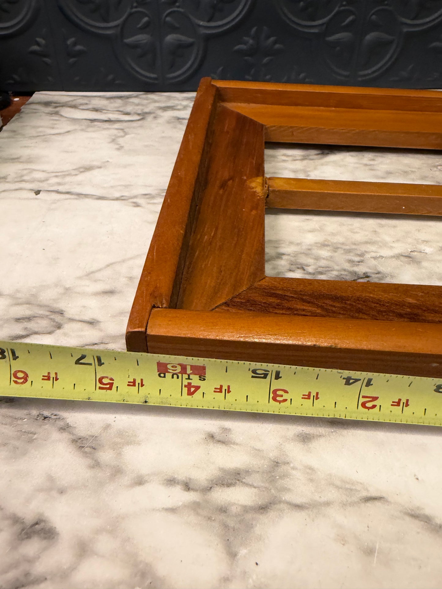 Wood Window Shelf with Heart