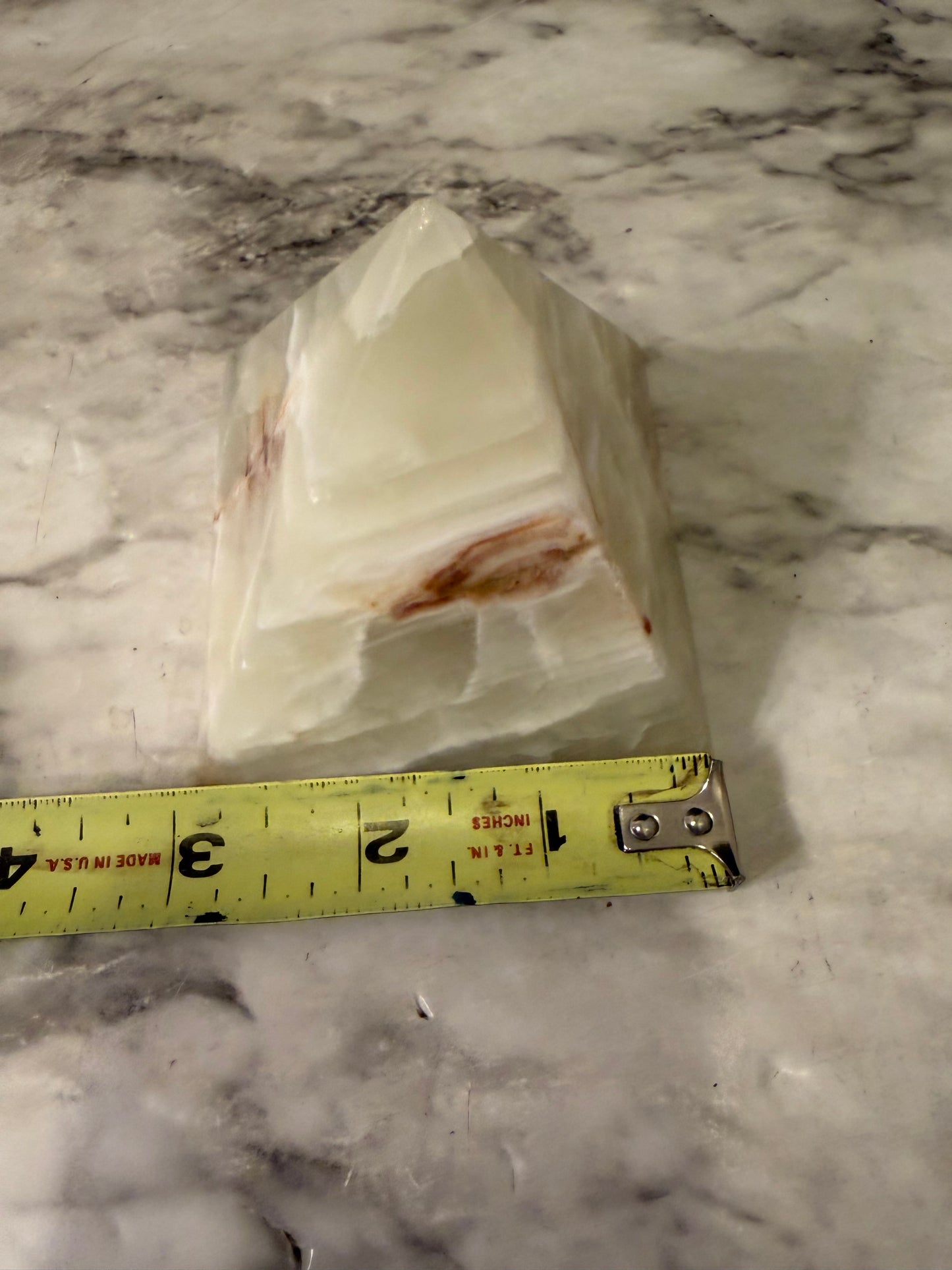 3" Onyx Stone Pyramid