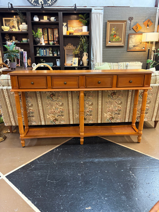 Long Narrow 4 drawer Sofa/Entry Table