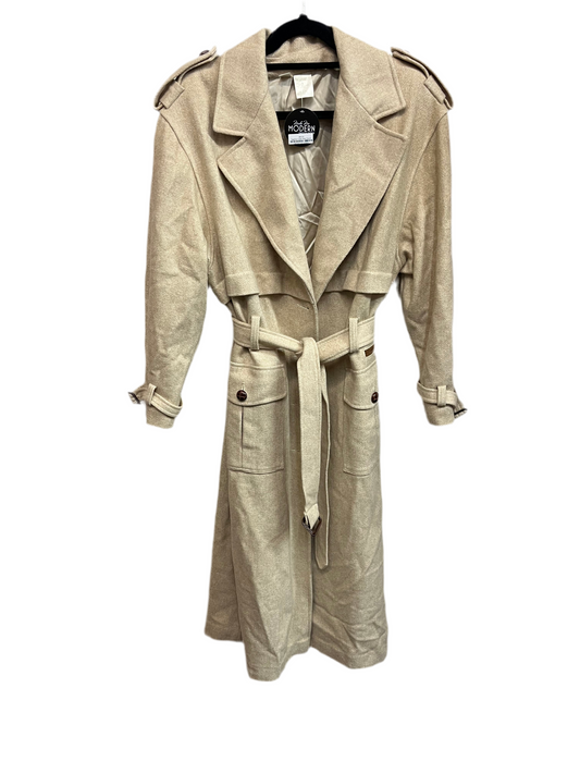 Together Cream Wool Trench Coat