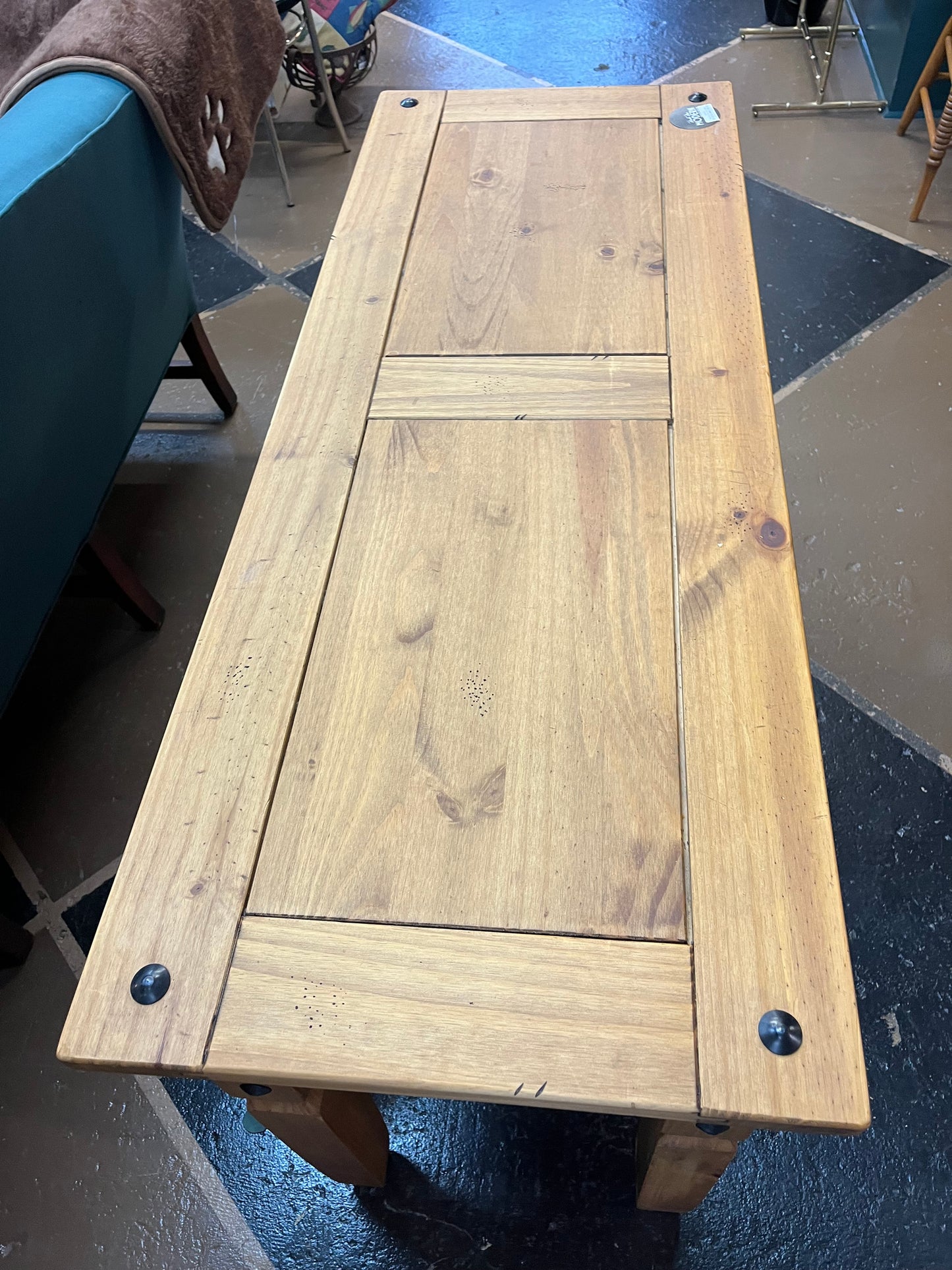 Pier One Pine Entry Table