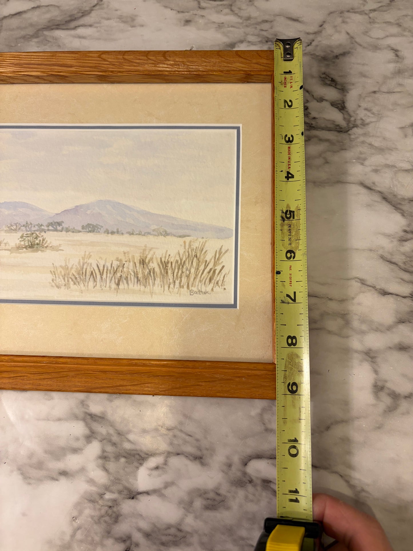 Original Watercolor by Bautk of Desert