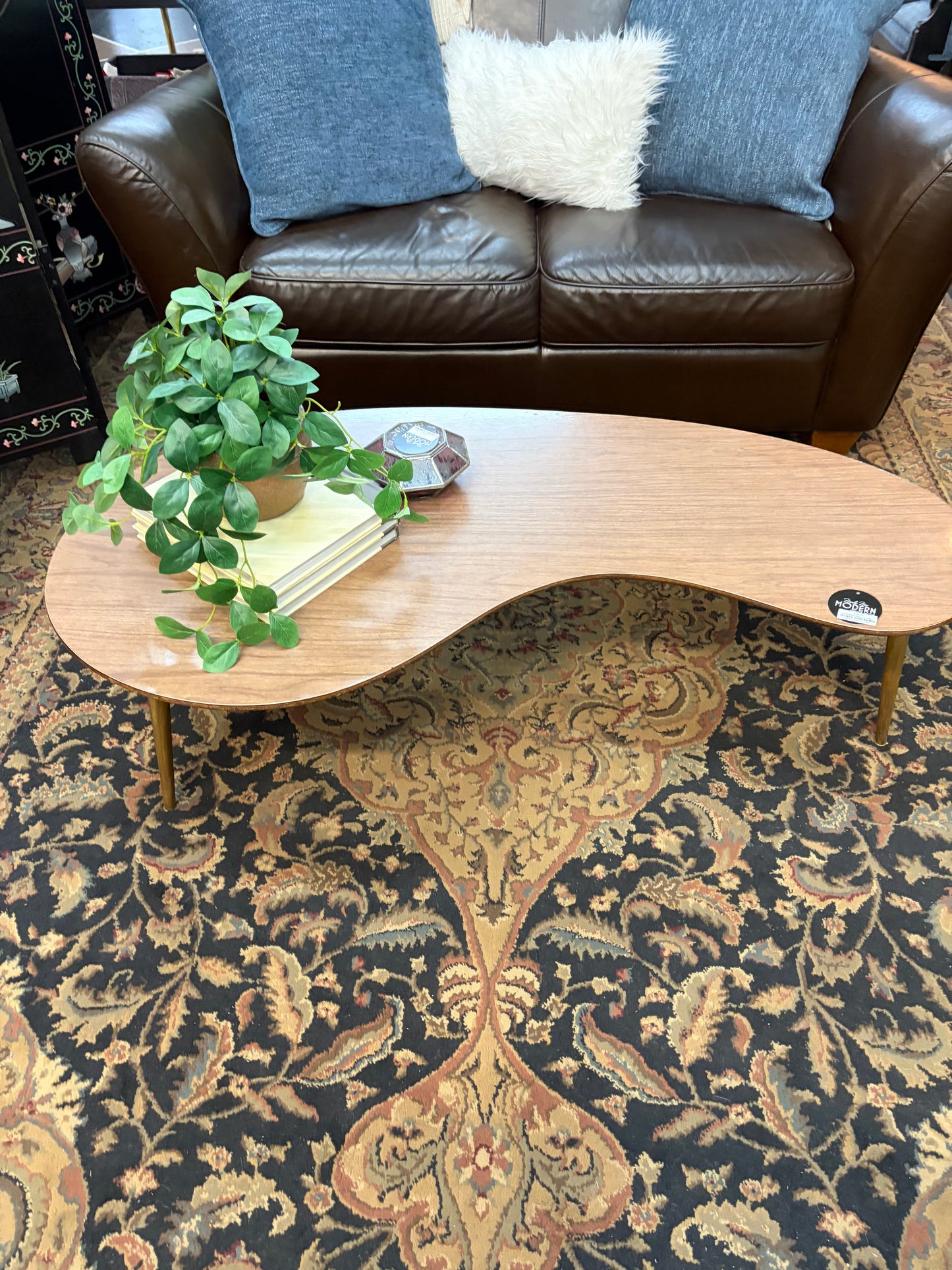 Laminate Boomerang Coffee Table