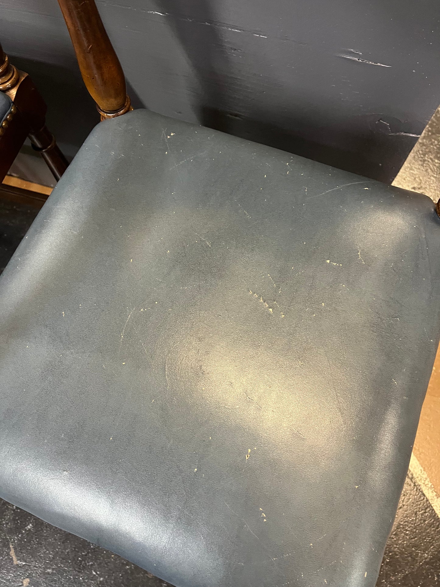 Vintage Teller Bar Stools Set of 4