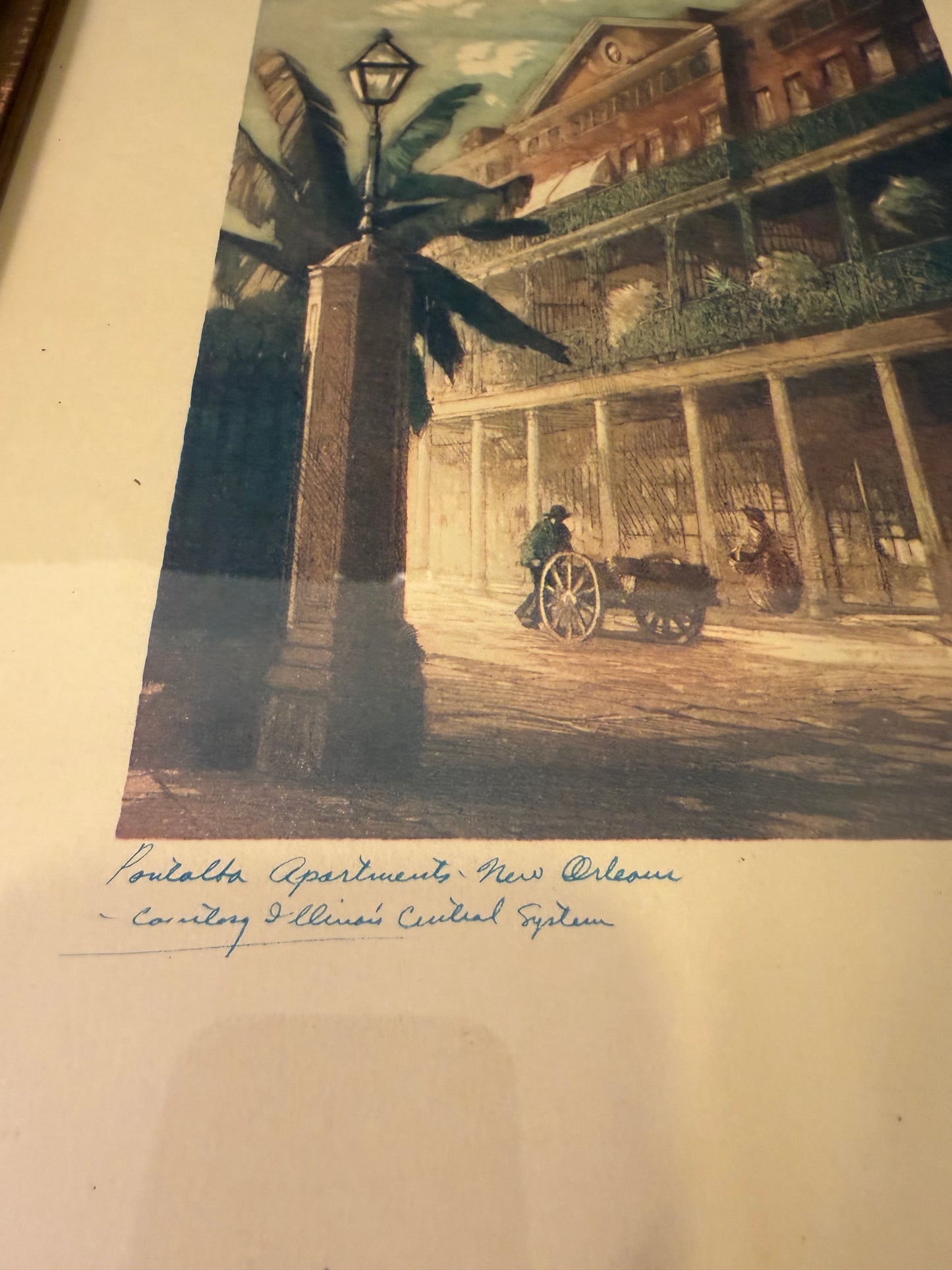 Pontalba Apartments Print