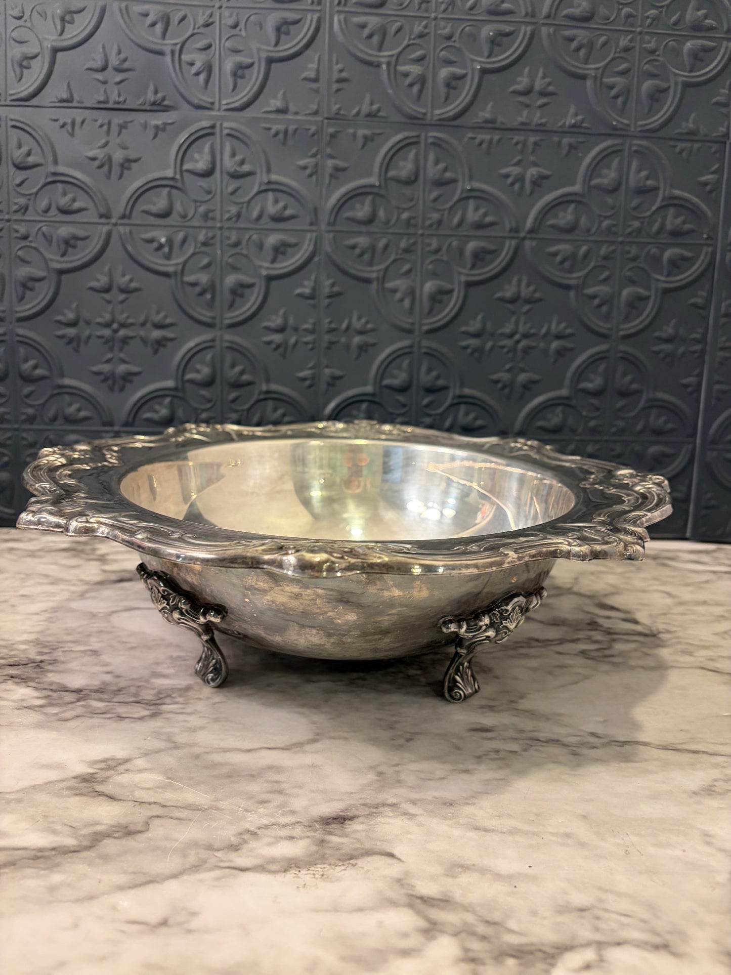 Gorham Silverplate Footed Bowl