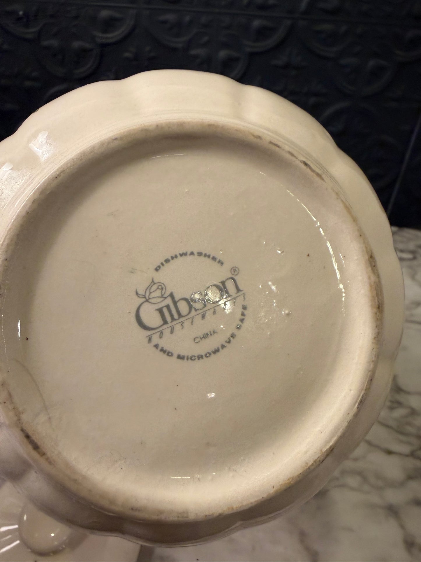 Gibson Pink Floral Canister