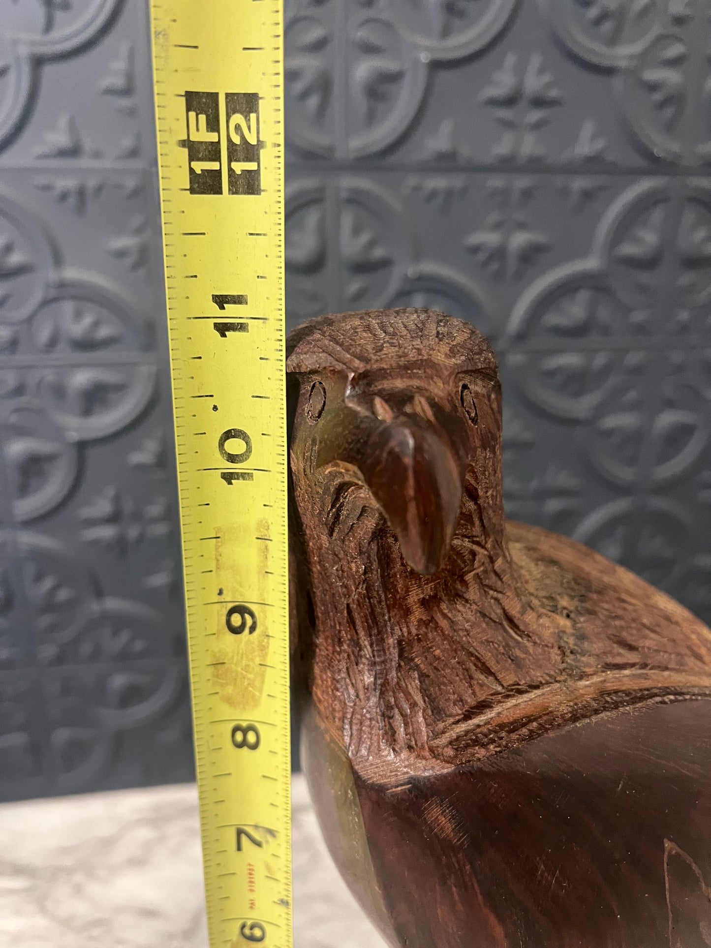 Ironwood Carved Eagle 11"