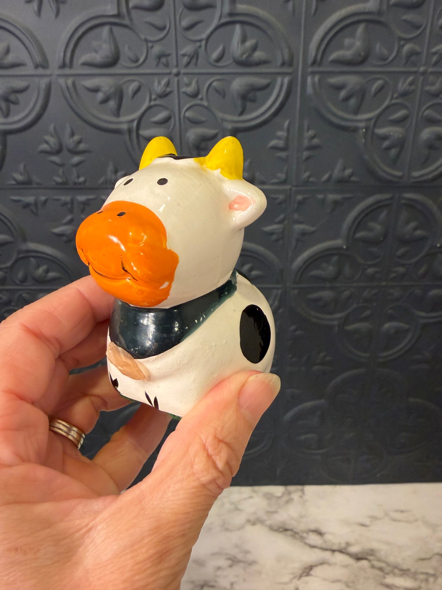 Cow Salt and Pepper Shakers