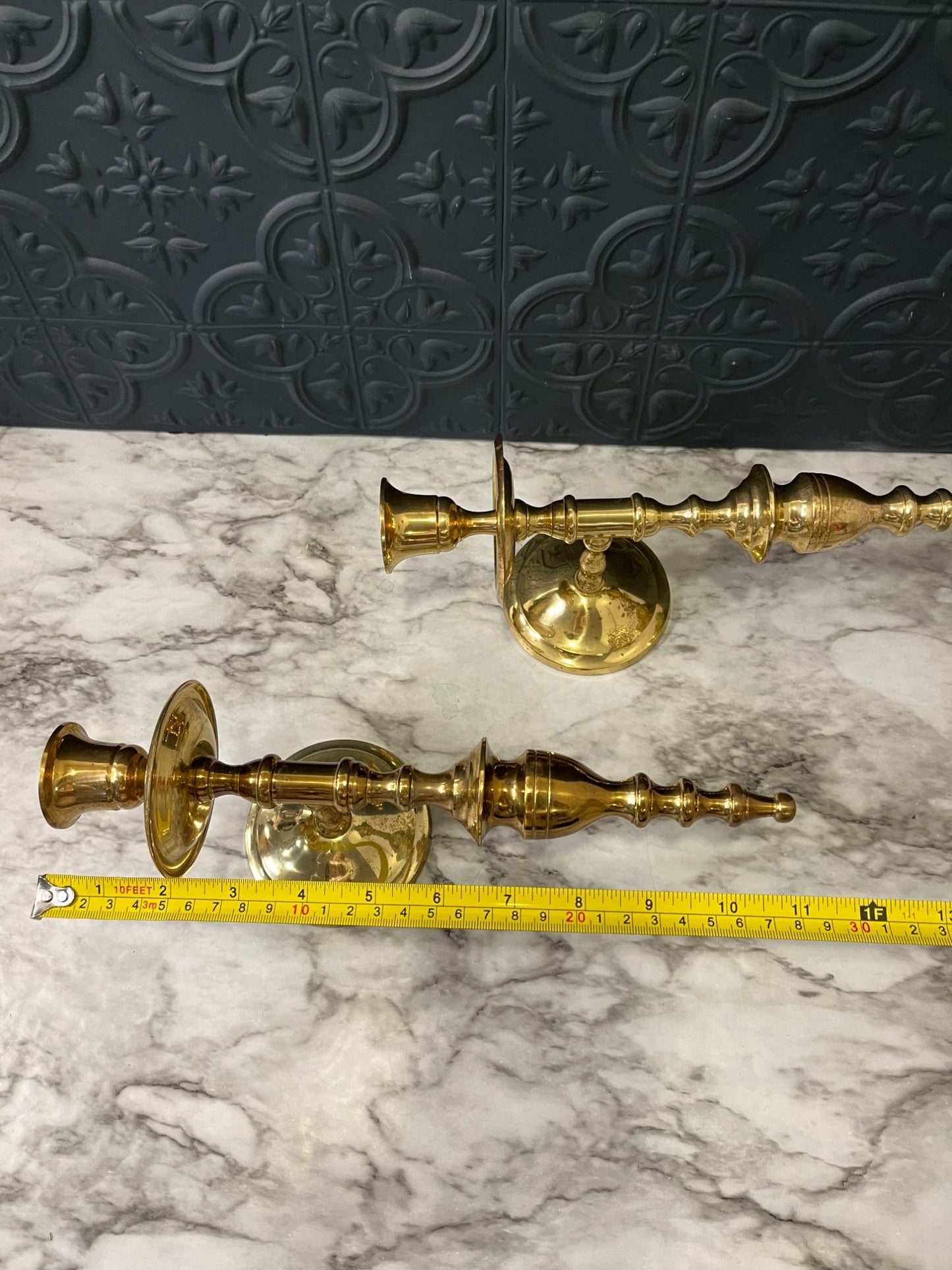 Brass Sconce x 2