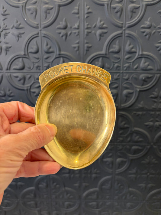 Brass Pocket Change Holder