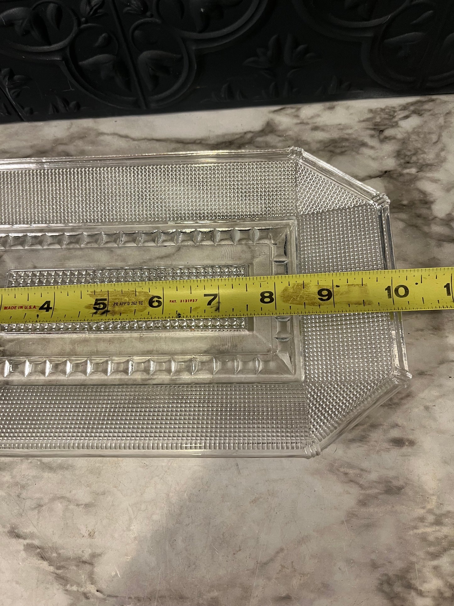 Rectangle Glass Tray