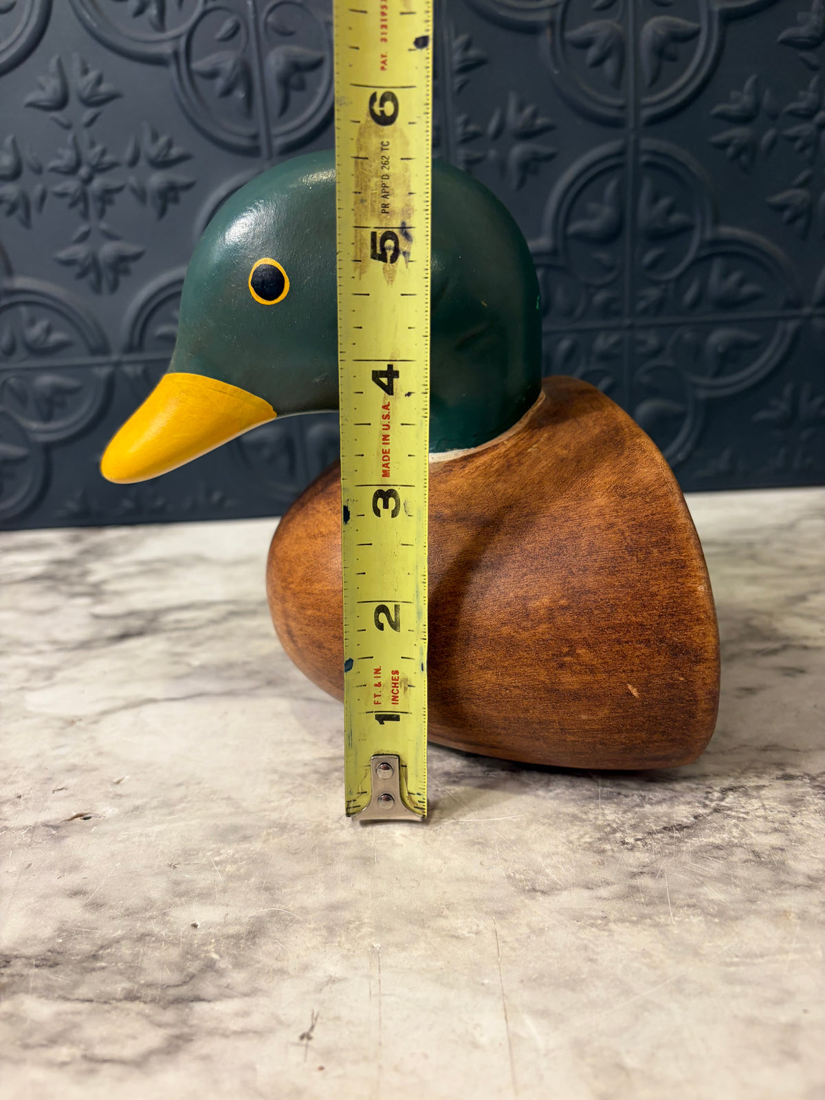 Mallard Duck Head Bookend Only 1