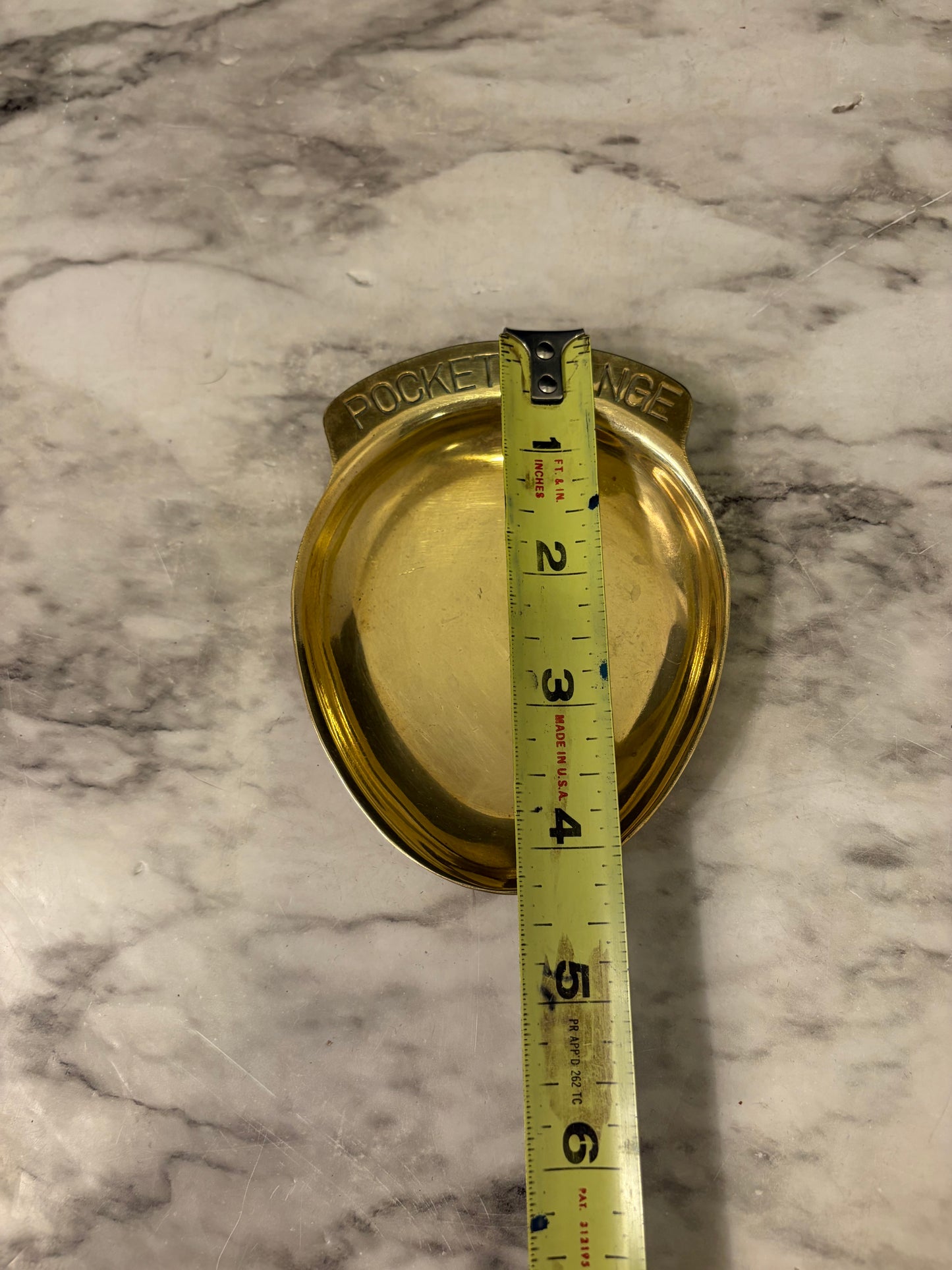 Brass Pocket Change Holder