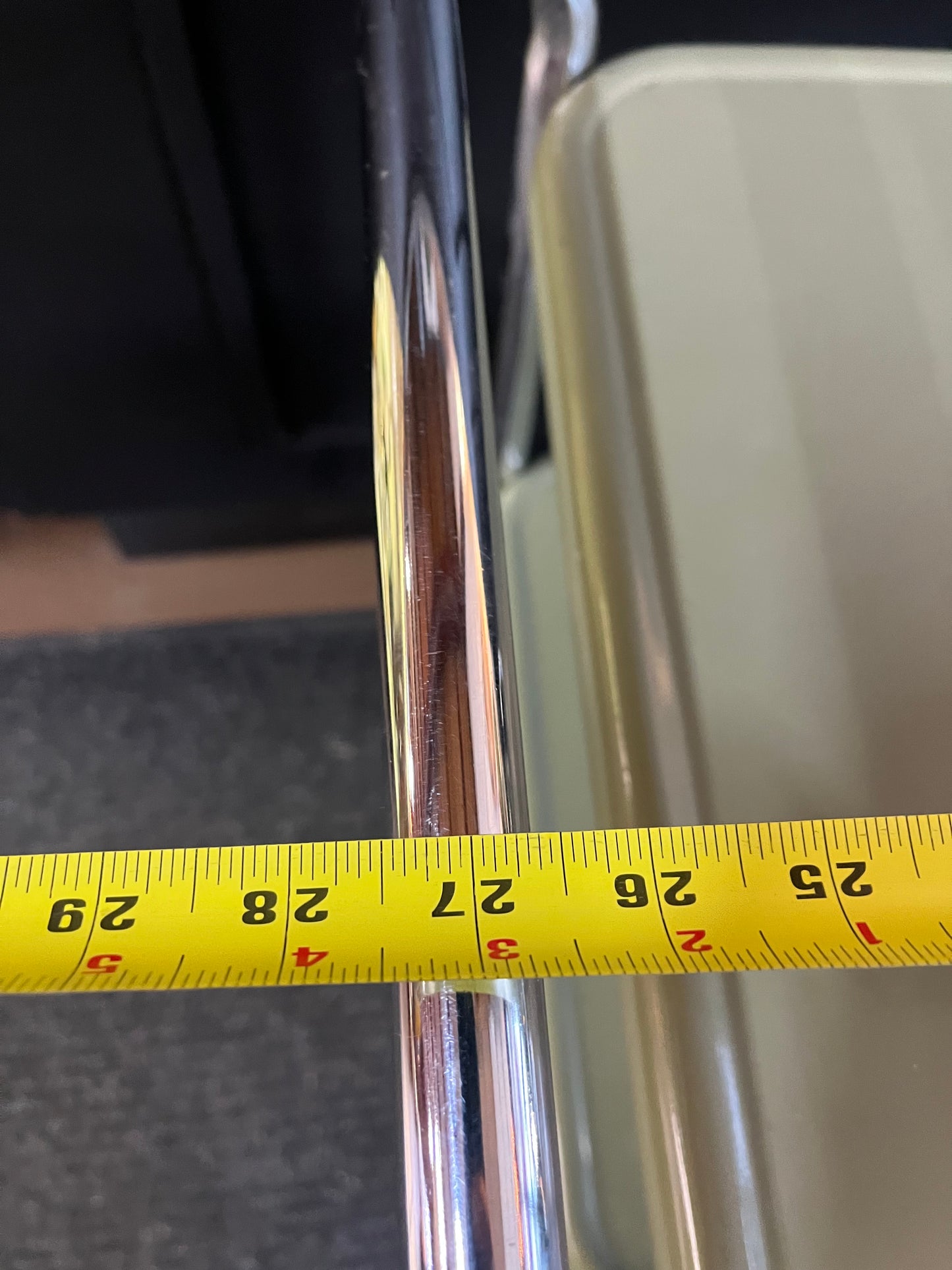 Vintage Sage Green Metal 3 tier cart