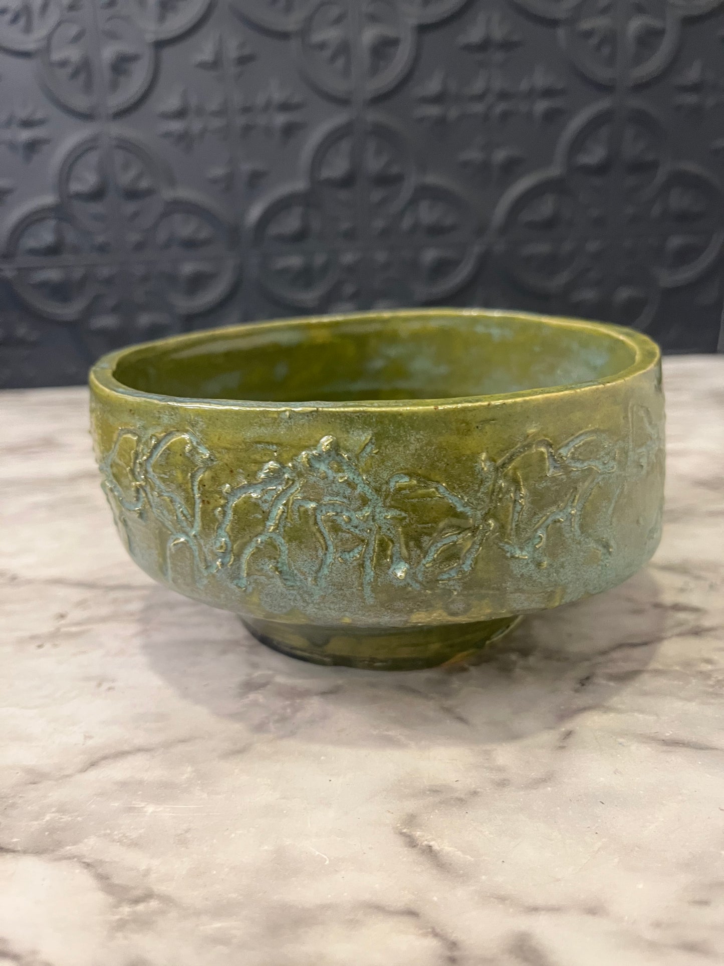 Green Studio Pottery Bowl