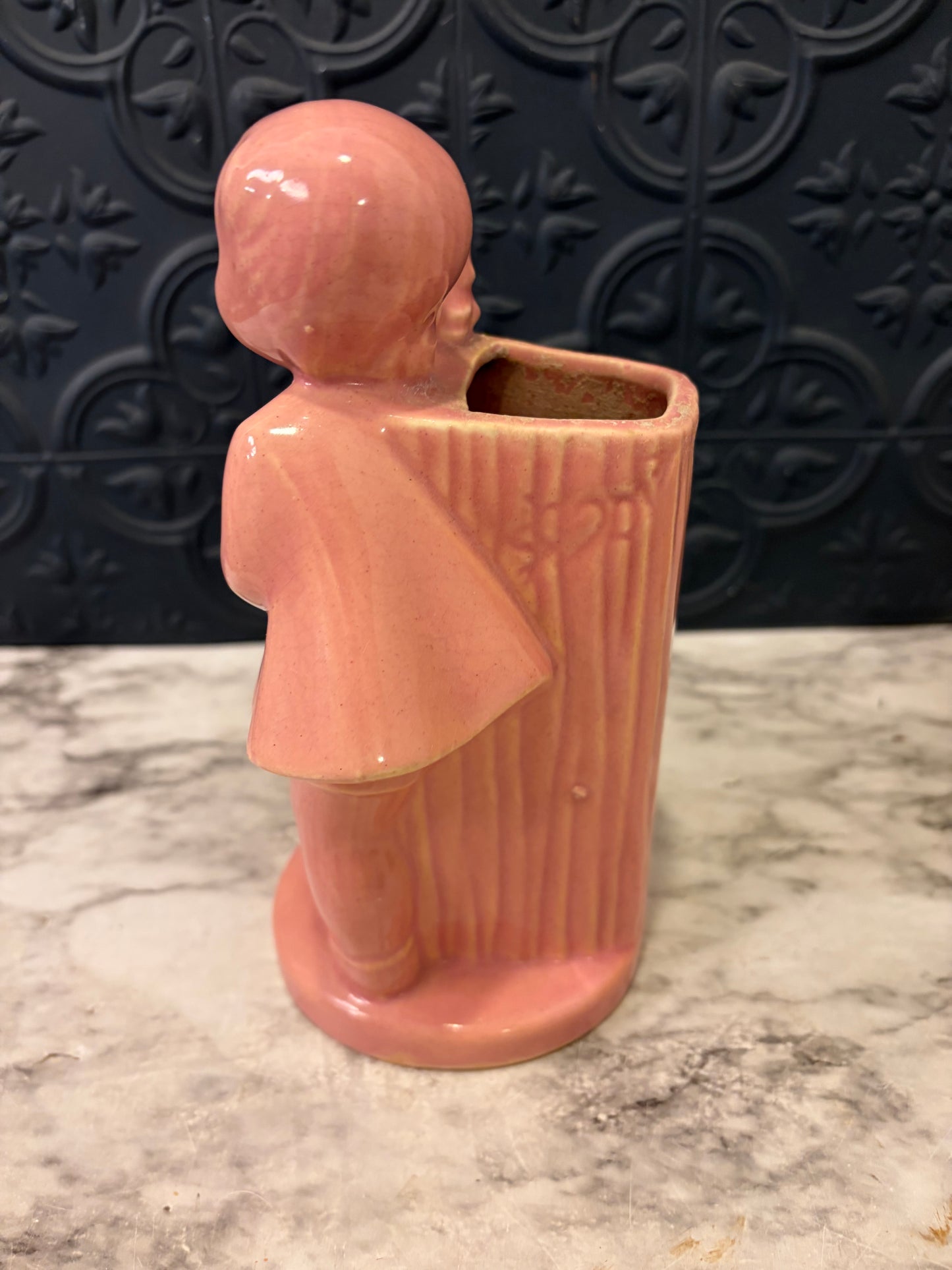Pink Girl and Boy Sweetheart Planter