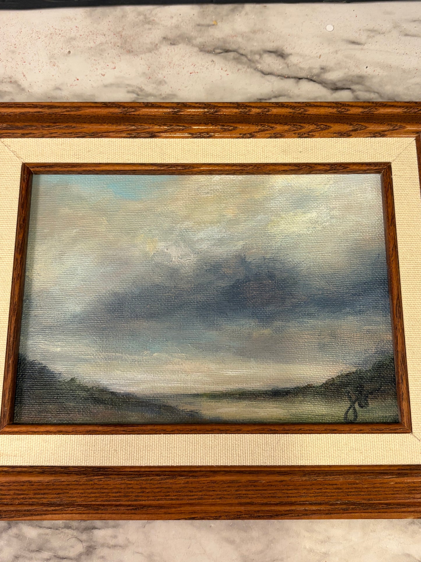 Summer Sky Original Painting by Jessie