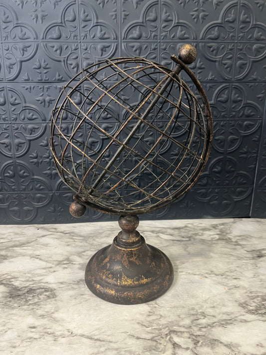 Rustic Wire Globe