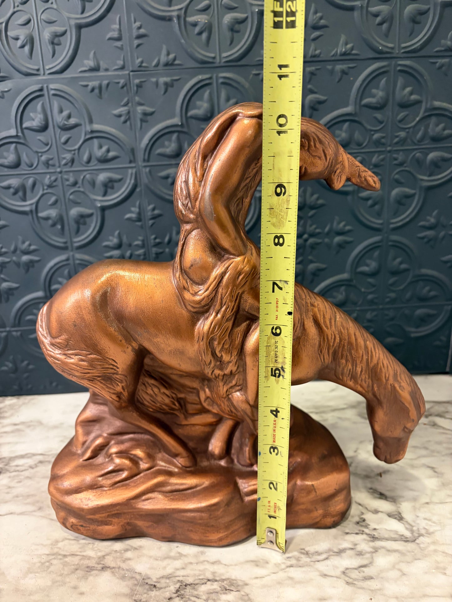 Ceramic Figure End of the Trail
