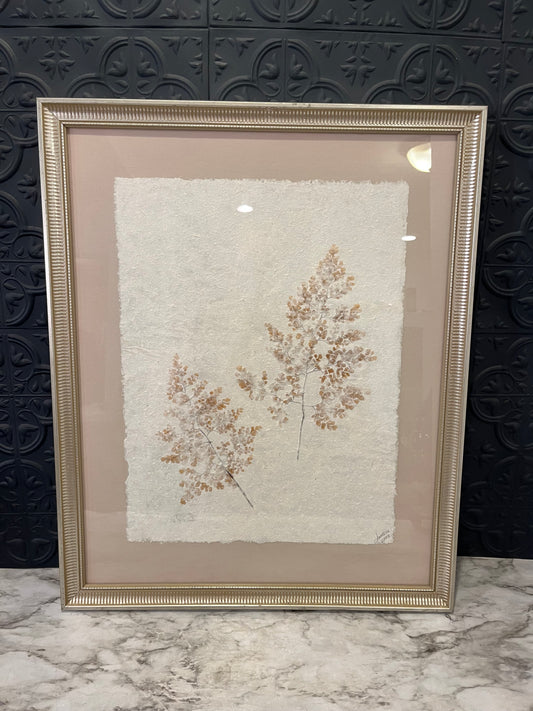 Pressed Herb Botanical Framed