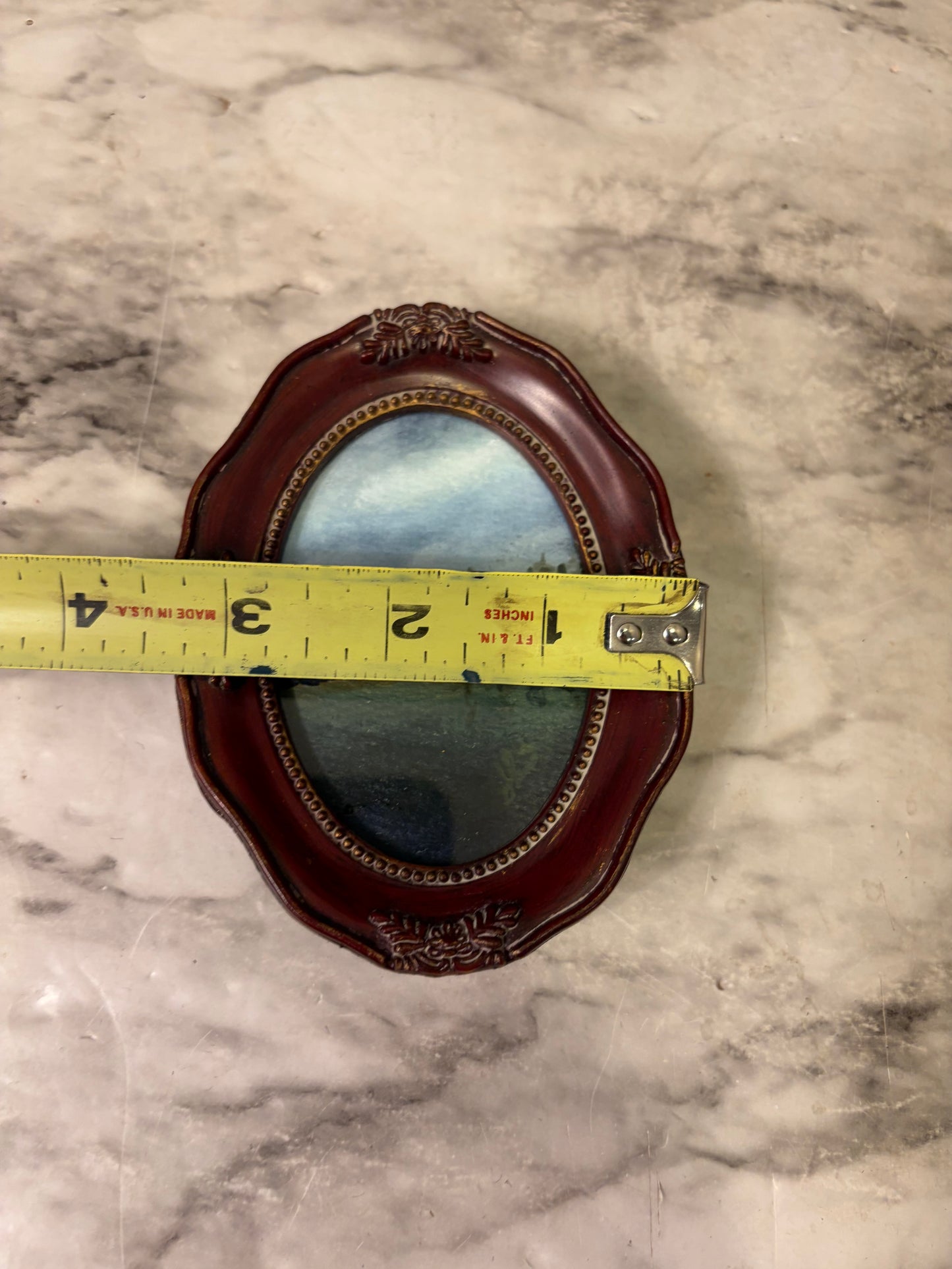 Oval Mini Original Painting by Jessie Serene LaKe